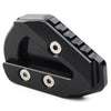 YAMAHA YZFR6 (2017-2021) Black CNC Kickstand Extension Pad