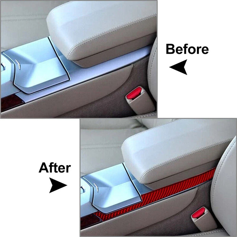 Cadillac CTS (2008-2013)  Armrest Box Red Side Panel Trim