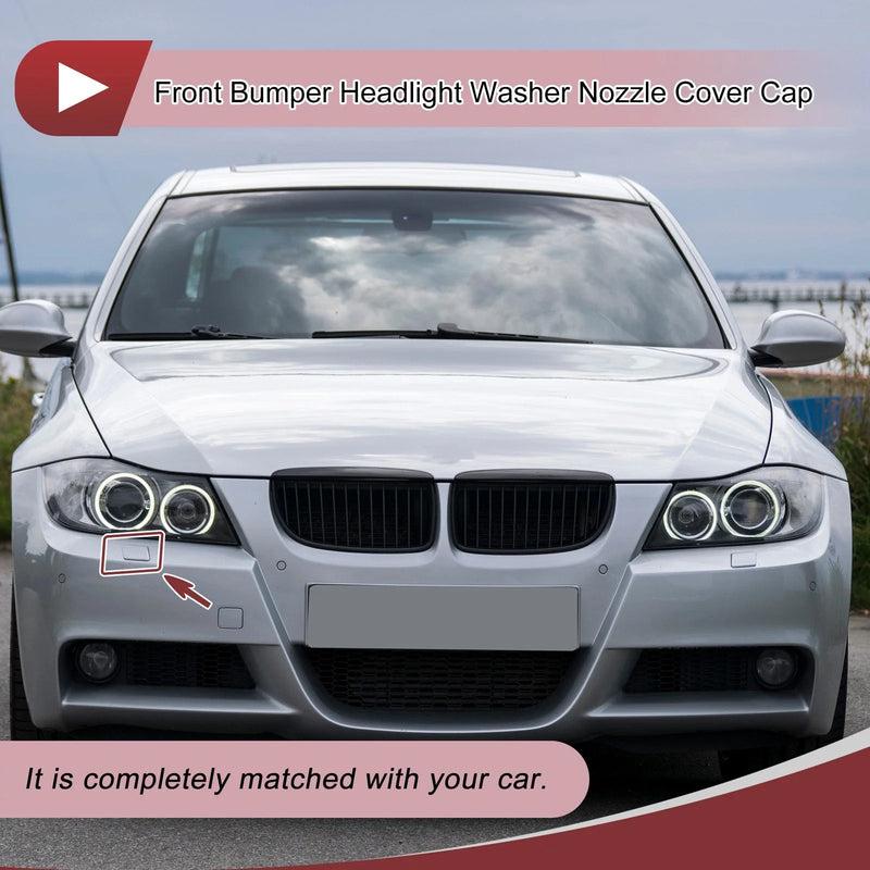 BMW 335i xDrive Bumper Headlight Washer Nozzle Cover Cap