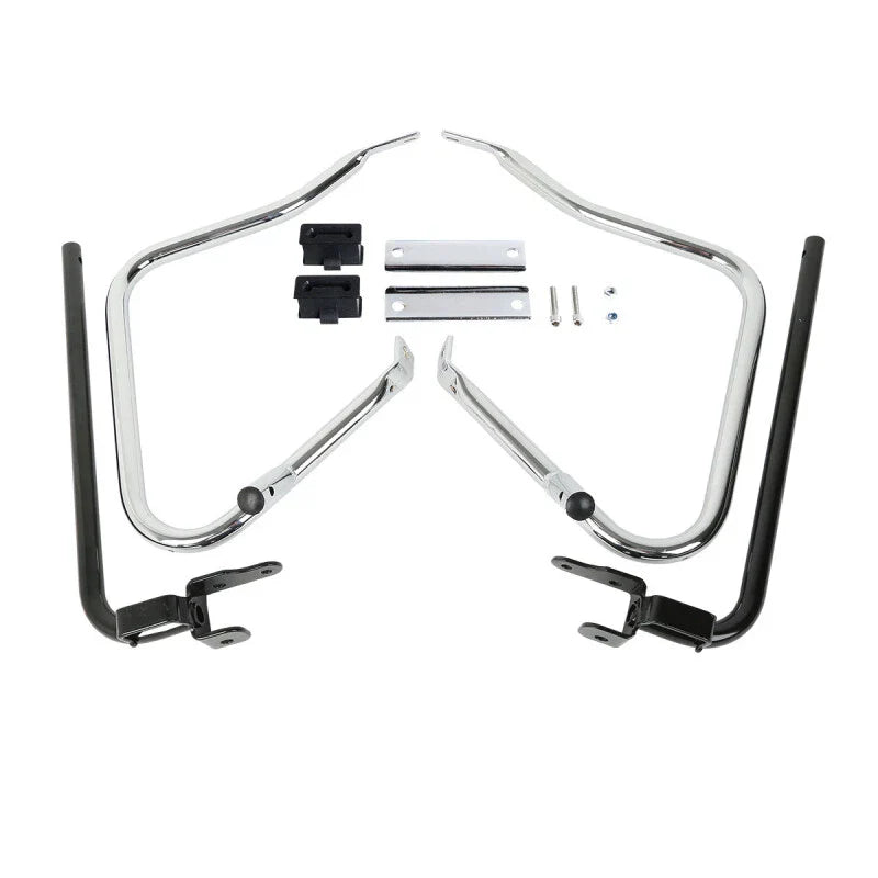 Harley Electra Glide Street Glide Saddlebag Bracket Guard Bars (2014-2024)