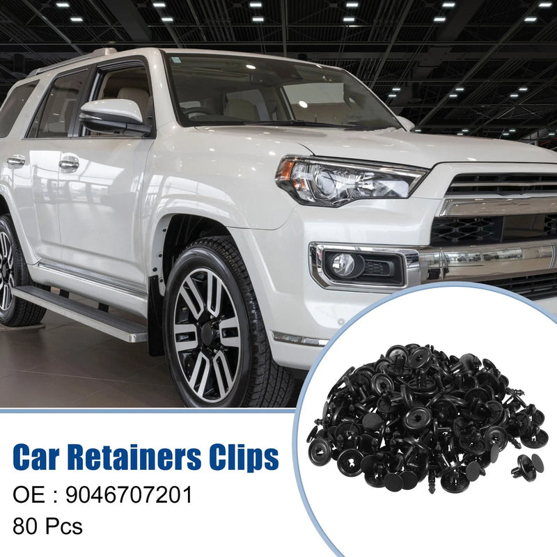 Toyota 80 Pcs Front Fender Clips Rivets
