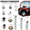 Honda Rincon TRX650 / TRX680 2 x Rear A-arm Bushing Shaft (2003–2014)