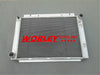 Ford Galaxie 500 XL L6 V8 3.3L-7.0L Aluminum Radiator (1960-1963)