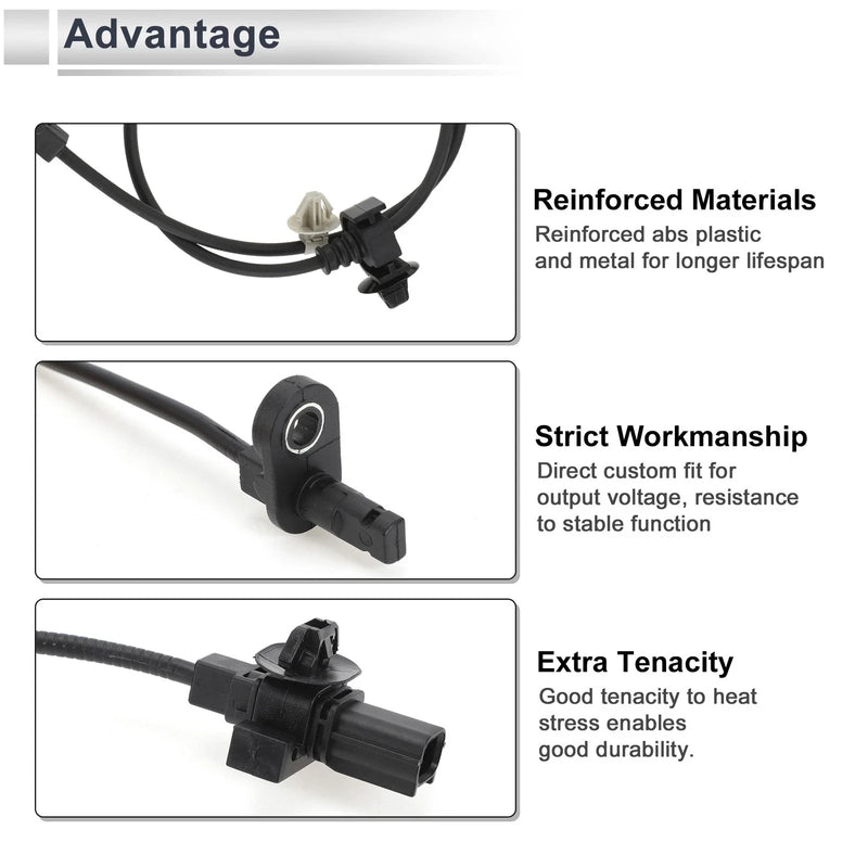 Honda Insight Rear Right ABS Wheel Speed Sensor (2000-2006)