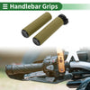 7/8" 22mm Motorcycle Hand Grips Cover Kit Handlebar Grips TPU Yellow