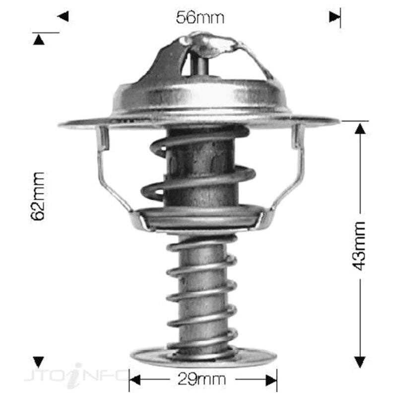 Mitsubishi Outlander ZE Thermostat 4cyl 2.4L Dayco (2003 - 2004)