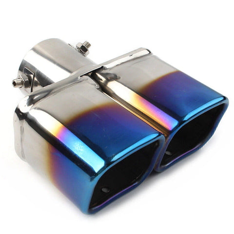 Car Accessories Stainless Steel Dual Exhaust Pipe Tail Muffler Tip