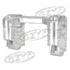 BMW R1200GS (2013-2014) Silver Handle Bar Riser Clamp Mount