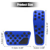 Dodge Chrysler Blue Anti Slip Pedal Cover Kit