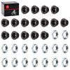 Yamaha YFZ350 / YFZ450 / YFM350 / YFM660R Wheel Lug Nuts & Washers