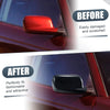 BMW 3 Series E46 7 Series E65 Rearview Mirror Cover Cap Gloss Black