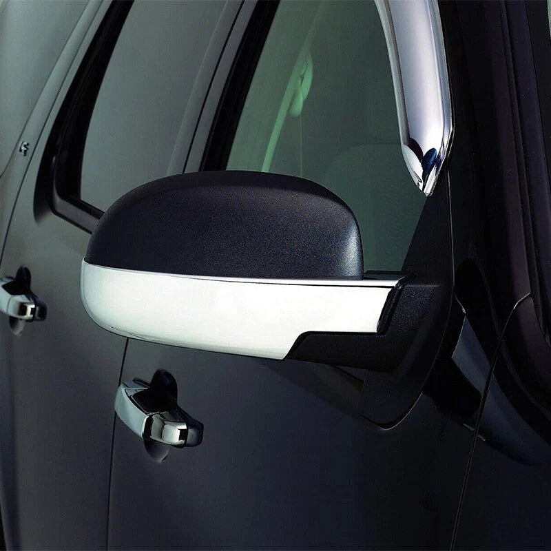 Silverado Tahoe Suburban Sierra Yukon 2 x Chrome Mirror Covers (2007-2013)