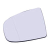 BMW X5 X6 Heated Left Side Mirror Glass with Retainer (2007-2013)