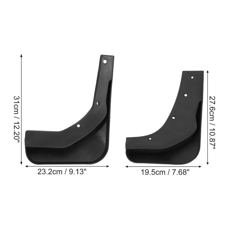 Ford Escape Front & Rear Mud Flaps Splash Guards (2013-2018)