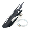 Universal Motorcycle Exhaust Muffler Pipe Heat Shield Cover Heel Guard