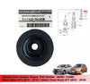 Nissan Micra K13, Versa, Sunny Front Insulator Stopper (2010-2019)