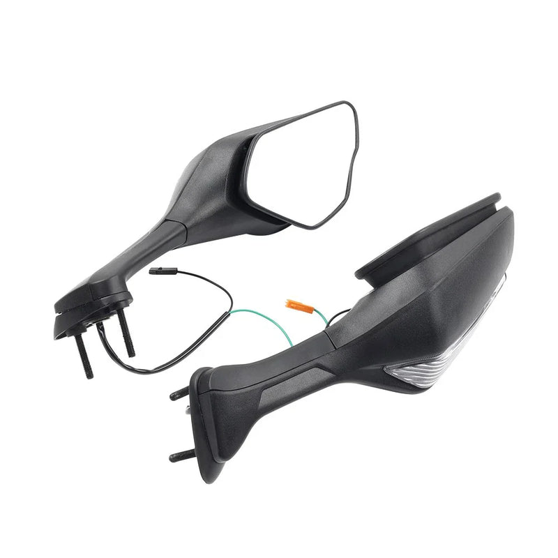 Honda CBR1000RR Side Rear View Mirrors w/ Turn Signals (2017-2024)