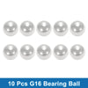 G16 19.9mm Bearing Ball Silver Tone 10 Pcs