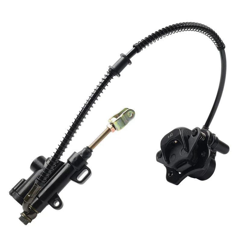 Motorcycle Hydraulic Rear Disc Brake Caliper & Master Cylinder