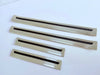 Toyota Prado LC250 Silver Door Sill Scuff Plate Guard Cover Trim (2024-2025)