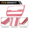 Jeep Wrangler JL JLU (2018-2024) Pink Dashboard Center Control Panel Cover
