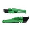 Honda CBR600RR, CBR1000RR, CBR600 F4 Green Passenger Rear Footpegs (2003-2019)