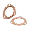 Chevy SBC BBC 2 x 2.5" Copper Header Pipe Collector Flange Gaskets (1960-2023)