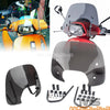 Vespa Sprint 150 Smoke Windshield w/Bracket (2017-2020)
