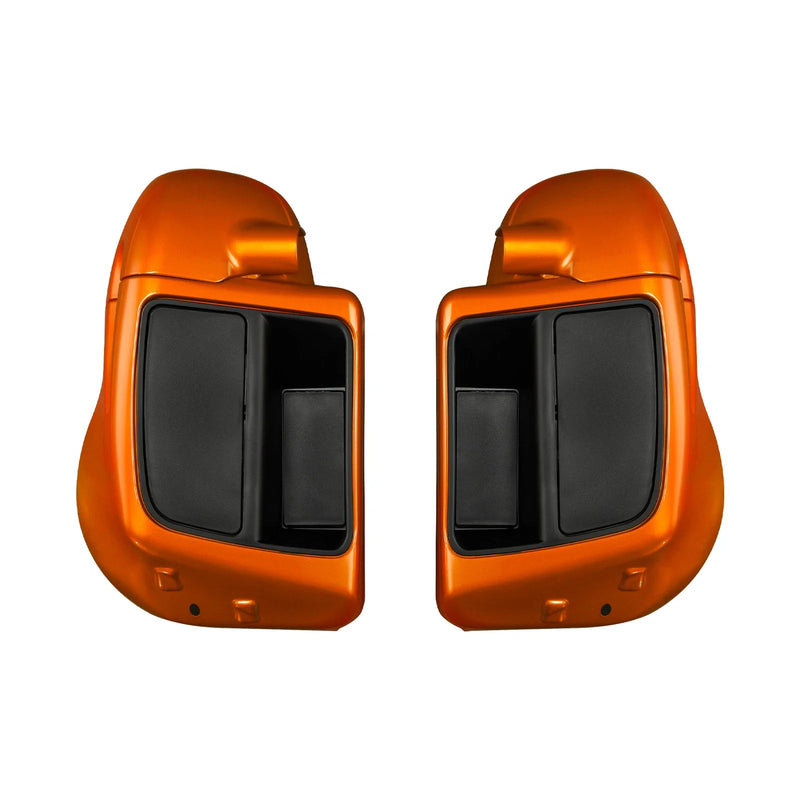 Harley Touring 2014-2024 - Scorched Orange Vented Leg Fairings