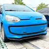 VW UP (2011-2015) 3 x Carbon Style Bumper Spoiler Lip Splitter