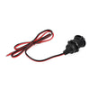Car / Motorcycle DC 12V Cigarette Lighter Socket Plug with Wire and Cover
