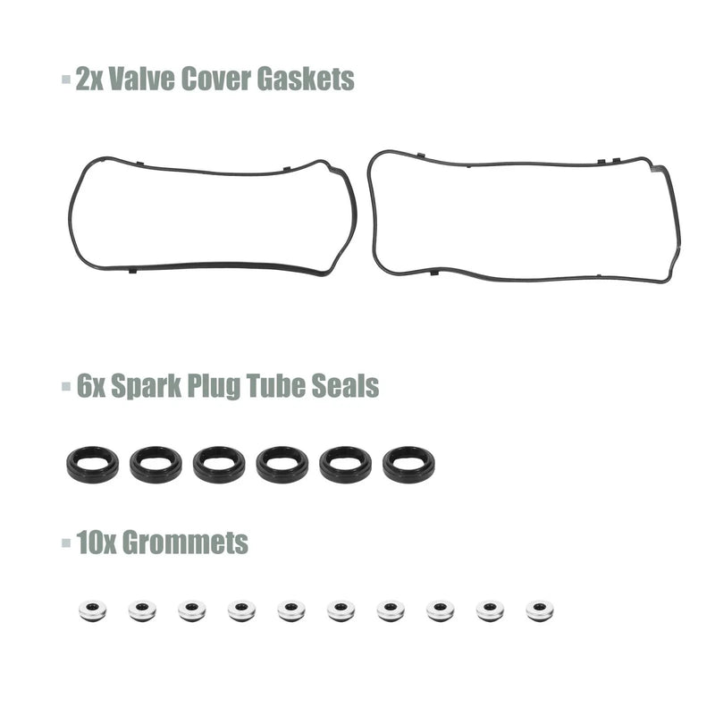 Acura Honda Accord Odyssey 3.5L 3.7L Engine Valve Cover Gaskets Seals