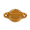 Ducati Monster Oil Filter Cover - Gold (696-1200)