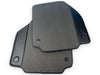 Ferrari 488 Spider - Carbon Fiber Leather Gray Floor Mats (2015-2023)