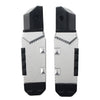 Honda CBR600RR CBR600 F4 F4i Silver Rear Passenger Foot Pegs (2003-2012)
