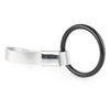 Subway Train Bus - Black Round Tsurikawa Ring Handle Strap Charm