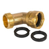 RV Trailer Water Pipe Joint 45 Degree Elbow Hose Adapter
