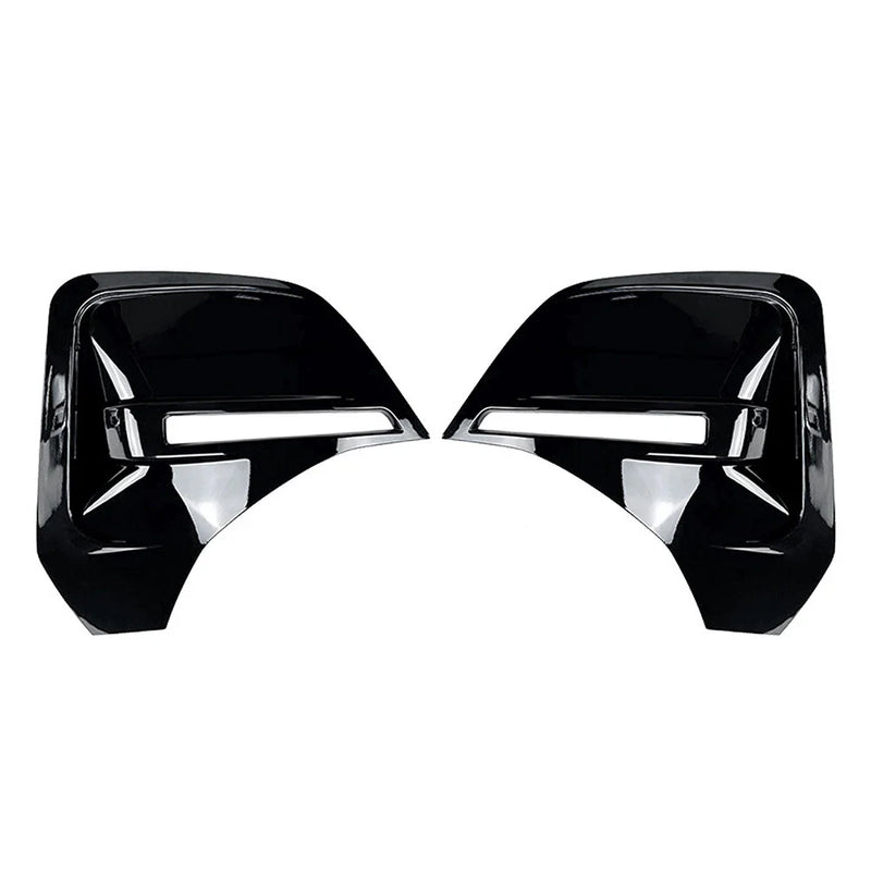 BMW 4 Series G26 i4 Black Rear Side Air Vent Covers (2020-2024)