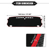 Honda Fit 4th Gen GR1 (2015-2020) - Black Red Dashboard Cover Mat