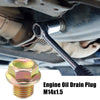 Honda M14x1.5 Engine Oil Drain Plug Screws w/ Seal Rings