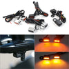 Motorcycle Handlebar Kit Mini LED Turn Signal Indicator Amber Light