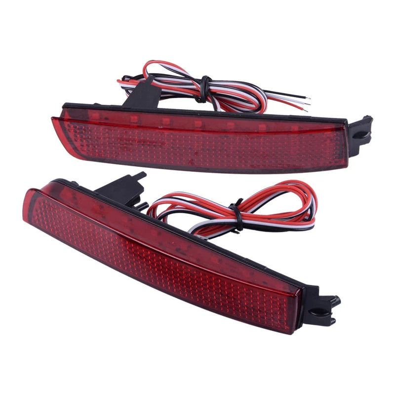 Nissan Infiniti FX35 FX37 Red LED Tail Brake Light Reflectors (2003-2017)