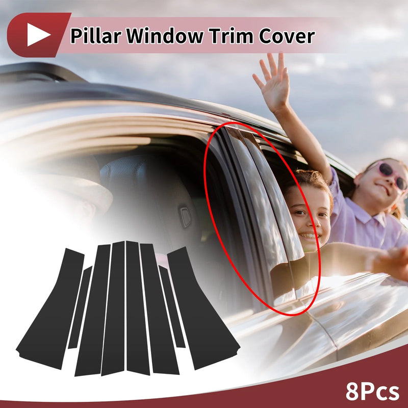 Toyota Wish AE20 8 Pcs Car Door Pillar Window Trim (2009–2017)