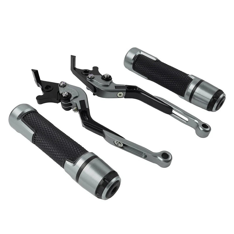 BMW R1200GS ADV Folding Extendable Brake Clutch Levers Grips (2004-2018)