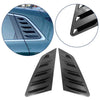 Audi A3 S3 8Y Gloss Black Rear Side Louver Quarter Window (2021–2023)