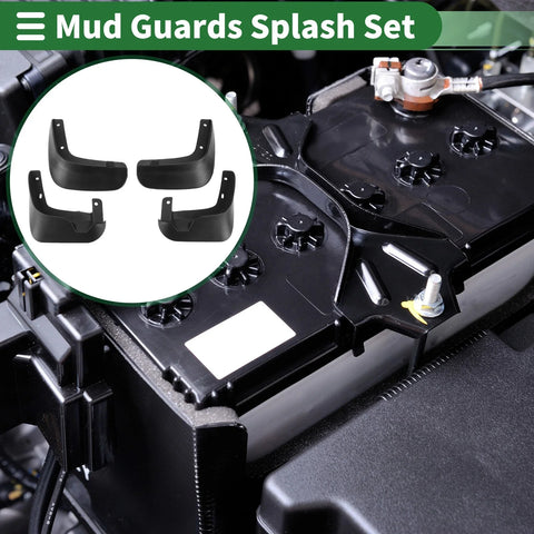 Chevrolet Lova Mud Flaps Splash Guards (2006 - 2015)