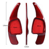 Audi A3 A4 Q7 TTS Steering Wheel Shift Paddle Extensions  Red Carbon Fiber