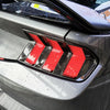 Ford Mustang Dark Horse 2024+ Real Carbon Fiber Tail Light Lamp Cover Trim