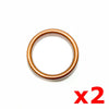 125cc 140cc PIT PRO Quad Dirt Bike ATV 33mm Copper Exhaust Pipe Gaskets