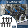 Ford F-150 V8 5.4L (2005-2006) - 8 Pcs Black Fuel Injector Set
